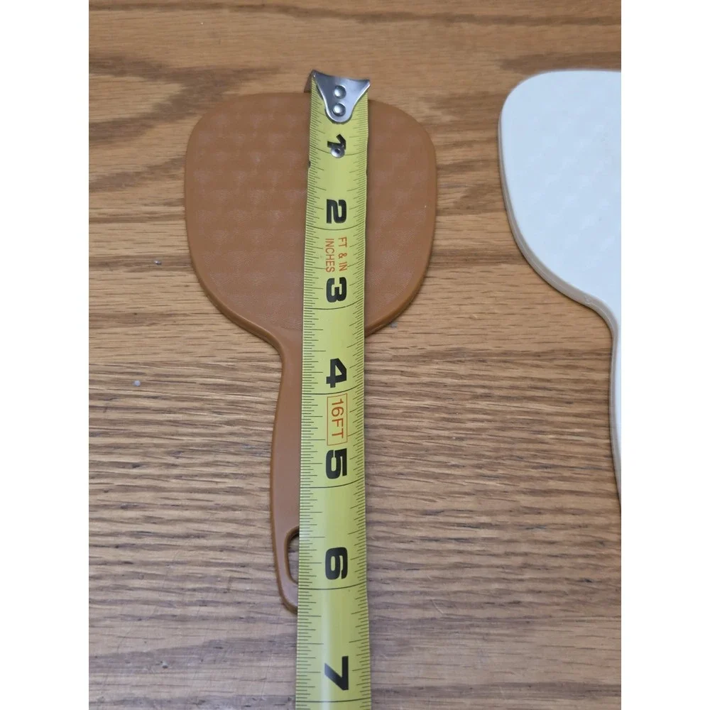 Lot of 2 Vintage Hand Mirror With Handle Plastic 6